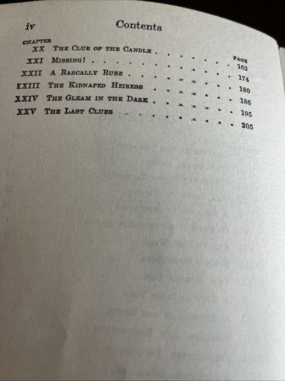 Vintage Nancy Drew The Sign of the Twisted Candles 1st Edition 1933 #9