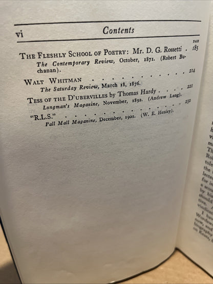Notorious Literary Attacks by Albert Mordell (1926) Reprint 1969 By Arrangement