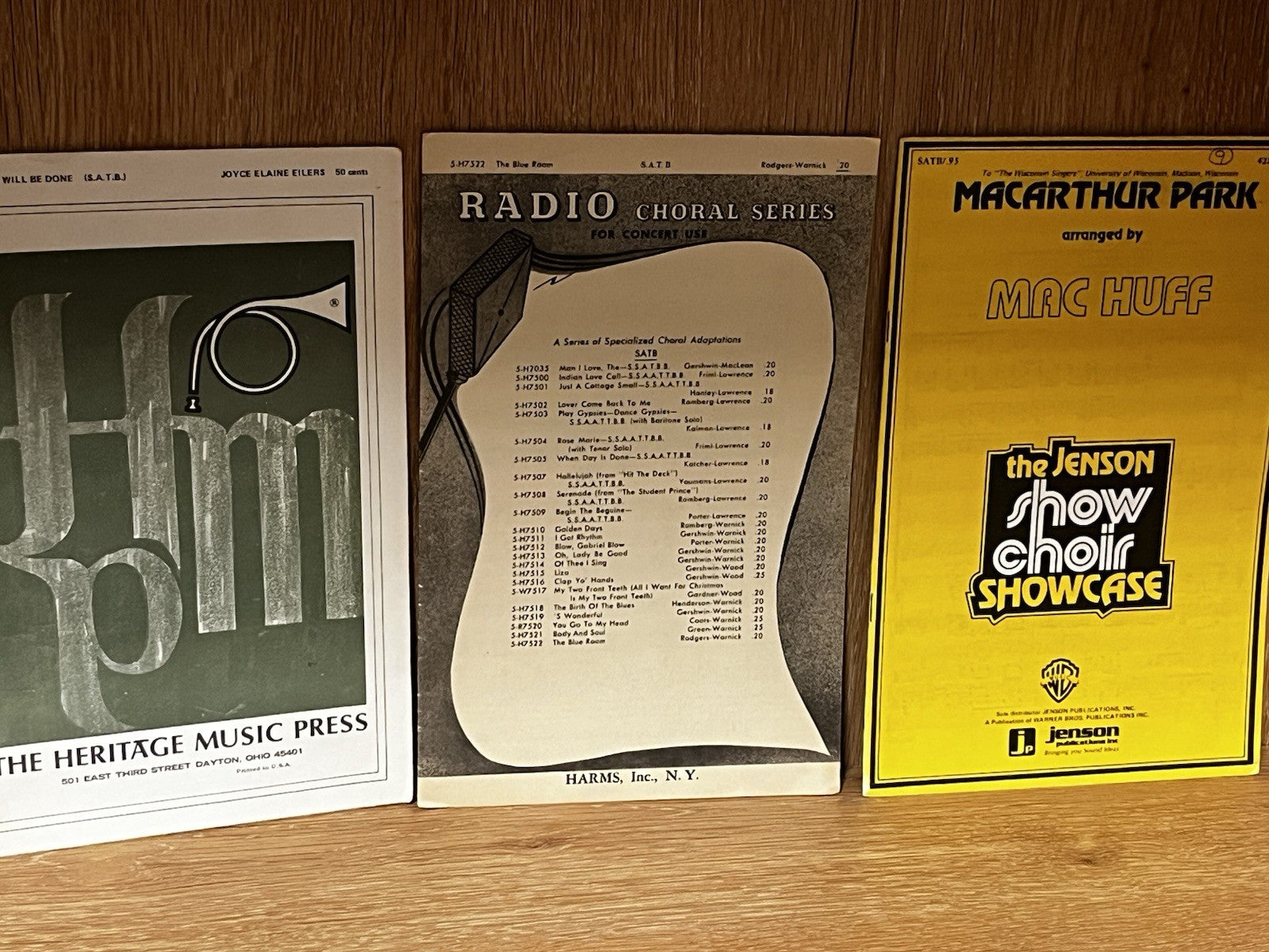 Radio Choral Series For Concert Use, The Jenson Show Choir Showcase & ..