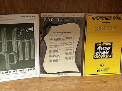 Radio Choral Series For Concert Use, The Jenson Show Choir Showcase & ..
