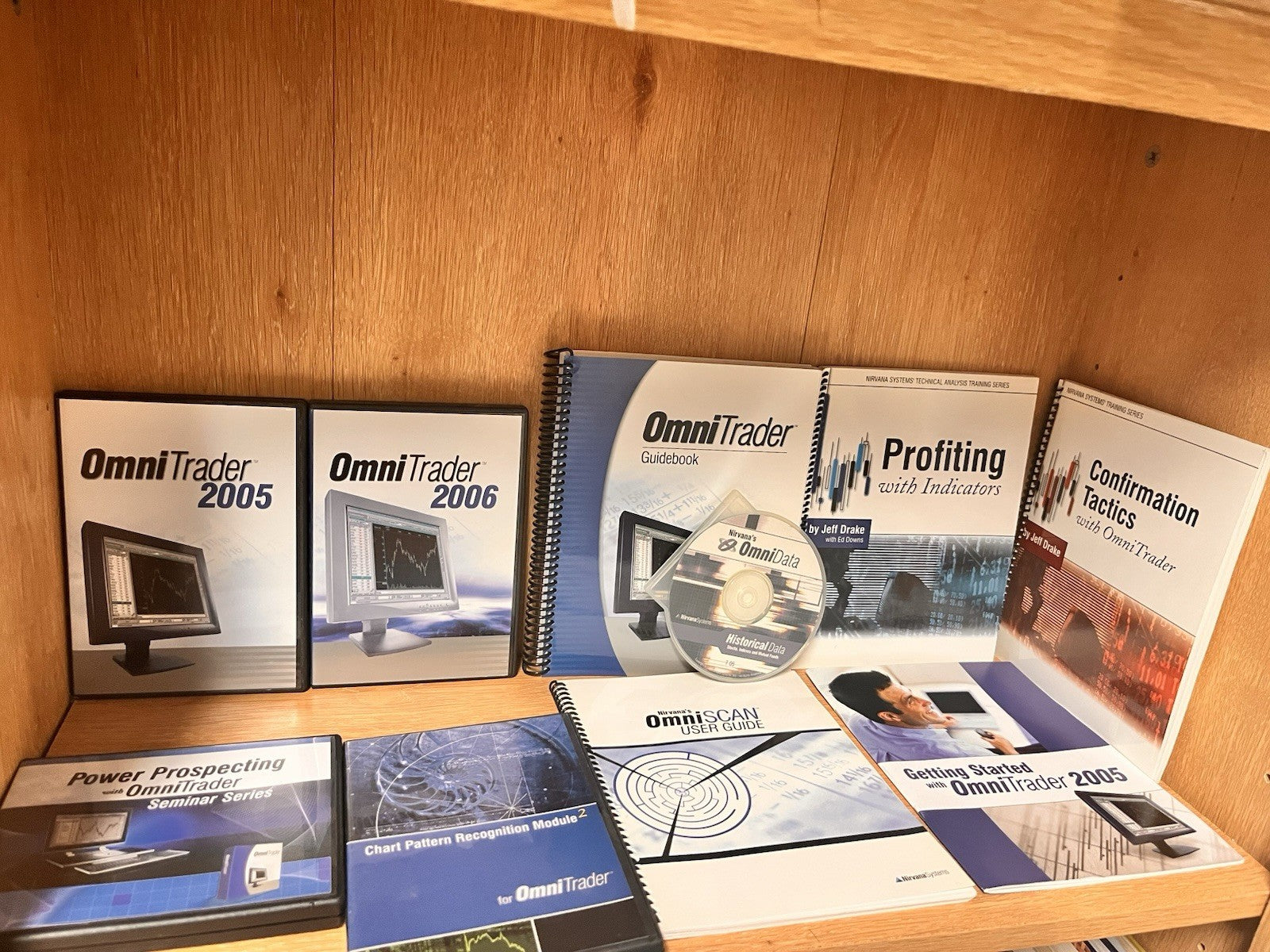 OmniTrader Investor Trading Software PC Stock Shares Stockmarket -9 CD-ROM (9pc)