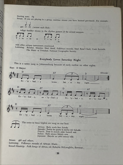 Guitar in the Classroom Second Edition 1976