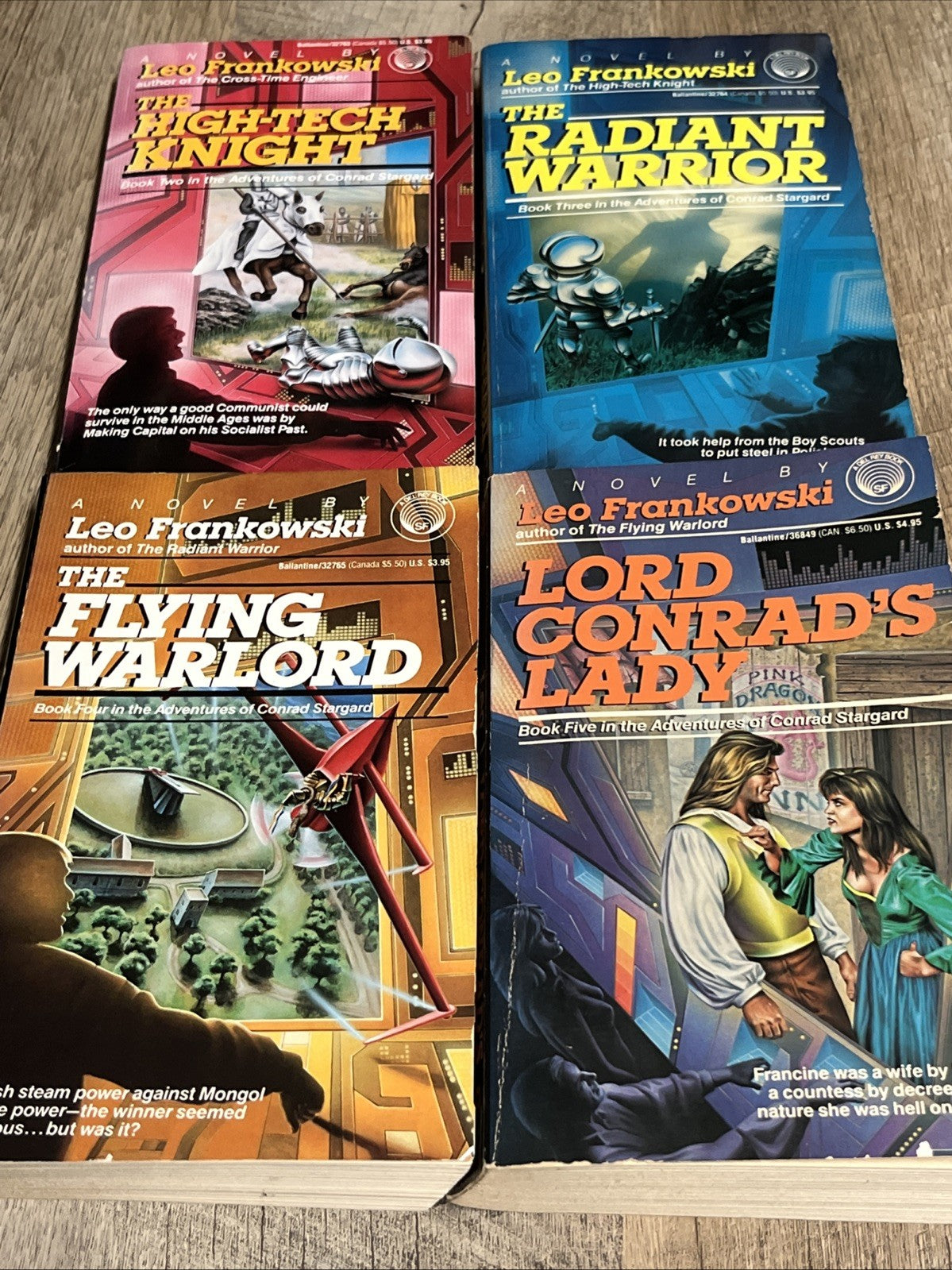 Leo Frankowski Sci-Fi Paperback Books Lot of 4