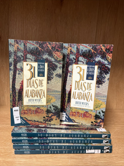 31 Dias de Alabanza: Enjoying God Anew Book Lot Of 6 Ruth Myers (Spanish Edicio)