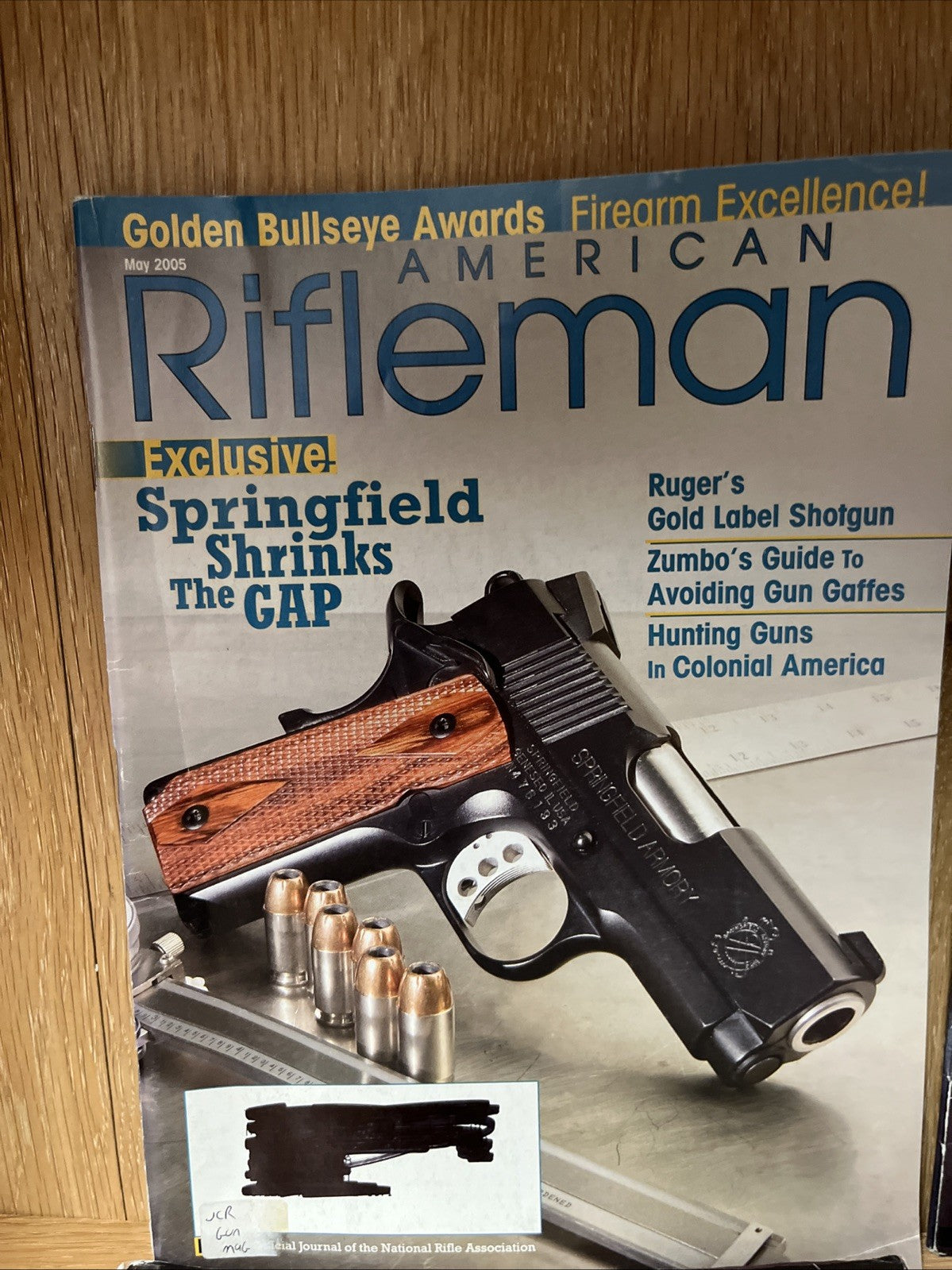 american rifleman magazine lot 4 Vintage American  Hunting NRA 2004/2005