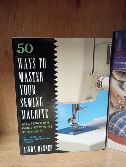 Lot  Of 3 Sewing Books -Stitchin , Master Your Sewing Machine Like New Condition