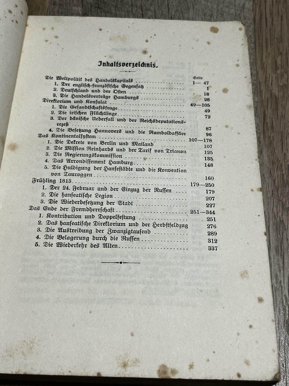 Hamburg und die französische Revolution Erstausgabe 1913 Don Laufenberg