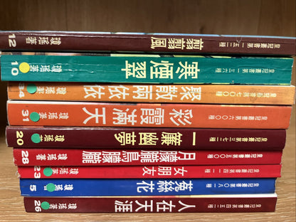 Lot of 12 Taiwanese author Chiung Yao Chinese novels Romance Stories Mixed book