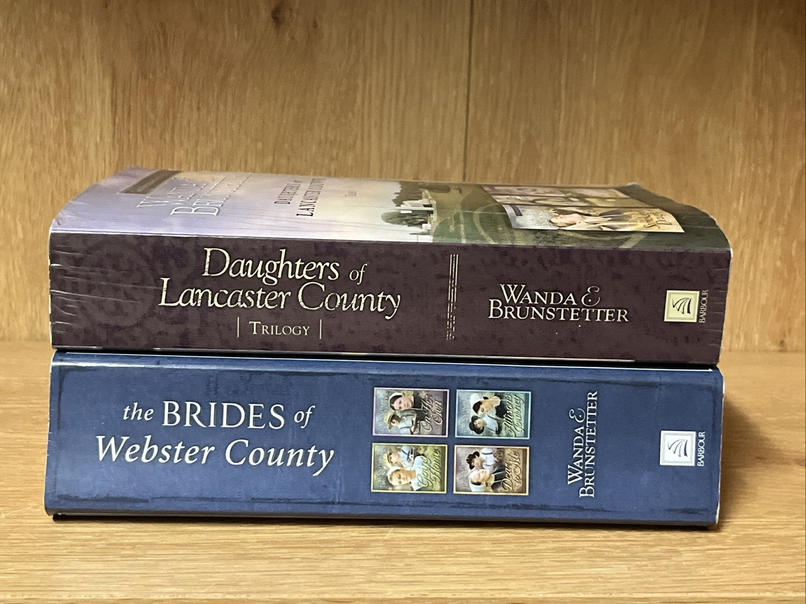 Brides of Webster County & Daughters Of Lancaster County Wanda Brunstetter Lot 2