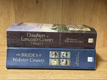 Brides of Webster County & Daughters Of Lancaster County Wanda Brunstetter Lot 2