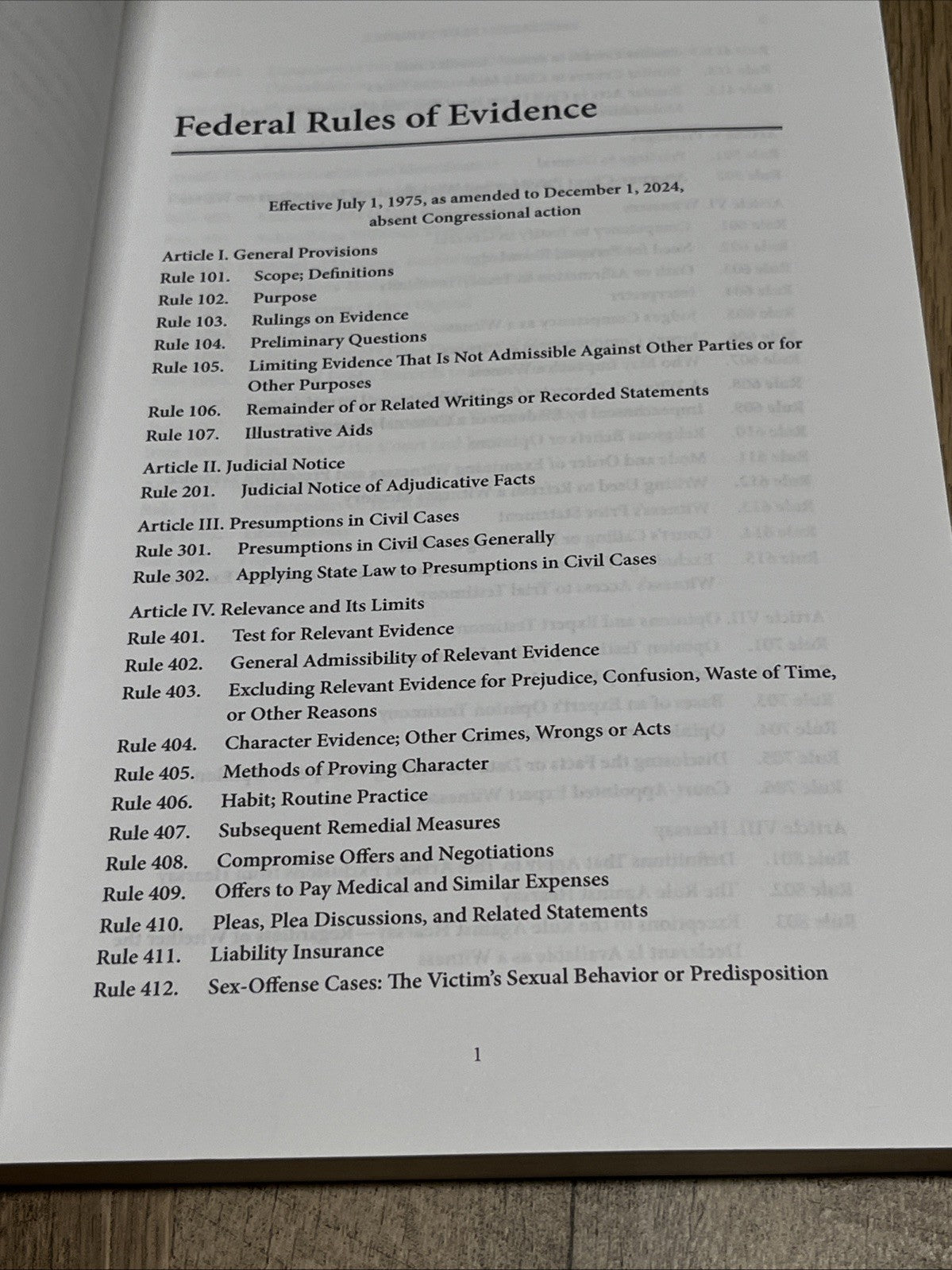 Federal Rules of Evidence Handbook ((2024 -25 Edition) Carolina Academic Press)