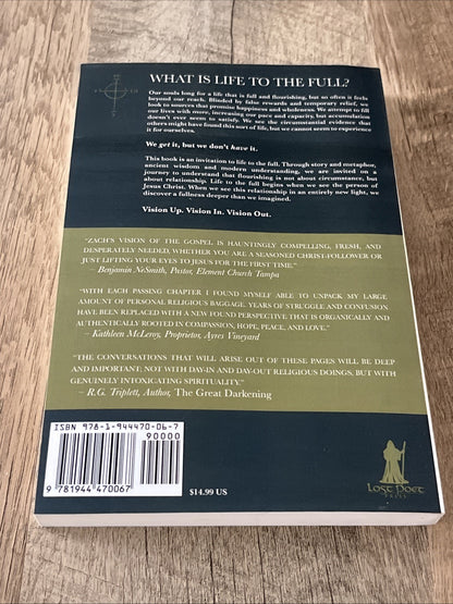 Now I See: An Invitation to Life to the Full by Zach Elliott, Like New Used,...