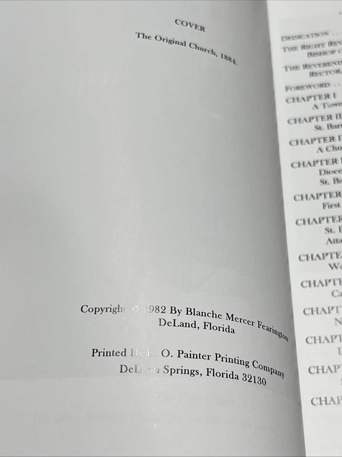Our Heritage: The History Of St. Barnabas Episcopal Church Blanche Mercer Feaarg
