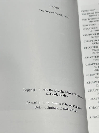 Our Heritage: The History Of St. Barnabas Episcopal Church Blanche Mercer Feaarg