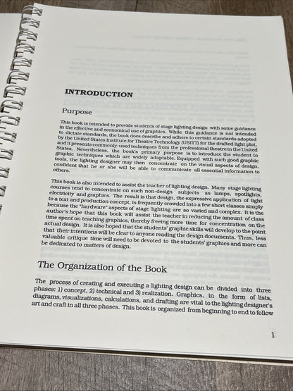 THE NEW HANDBOOK OF STAGE LIGHTING GRAPHICS By William B. Warfel **Excellent**
