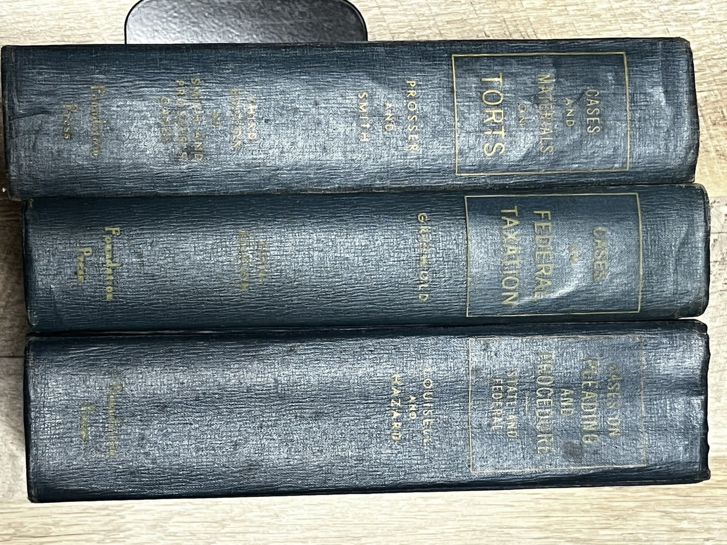 Cases & Materials On Torts, Cases On Federal Taxation, Pleading & Procedure SF
