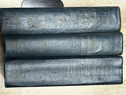 Cases & Materials On Torts, Cases On Federal Taxation, Pleading & Procedure SF