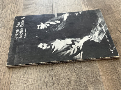 I Never Saw Another Butterfly, Celeste Raspanti 1971 Vintage Paperback