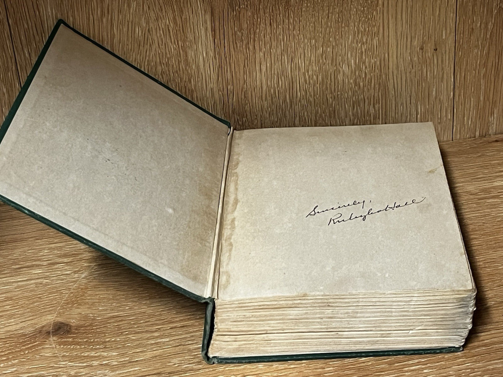 THE GREAT TIDE By RUBYLEA HALL 1947 1st Ed 2nd Print SIGNED COPY