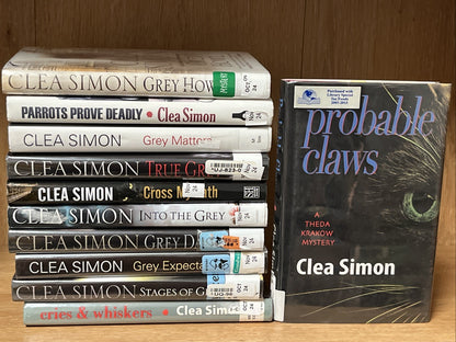Clea Simon Book Lot 11 Series - Dulcie Schwartz Feline, A Theda Krakow Mystery..