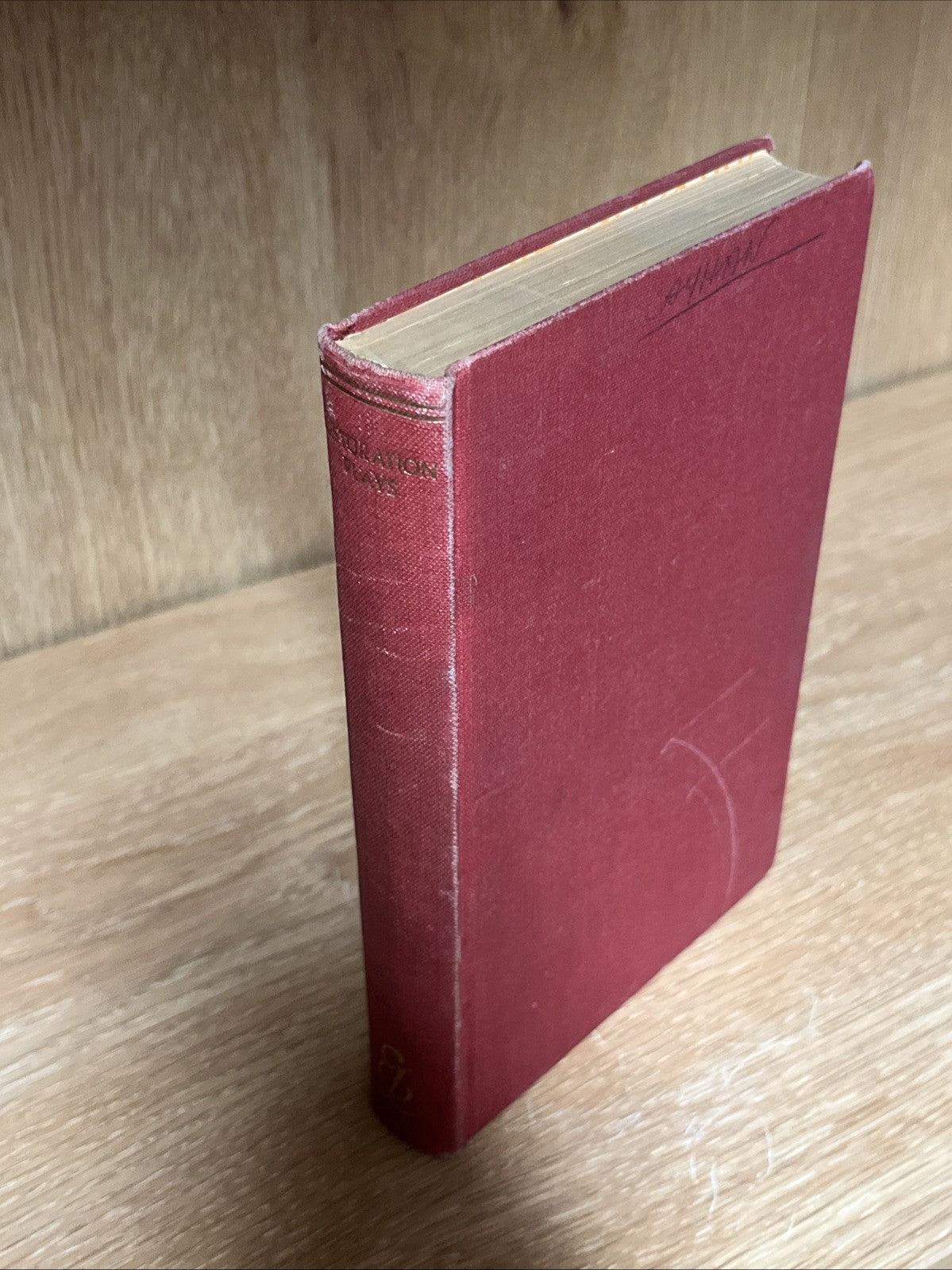 Restoration Plays By Sir Edmund Gosse | Everyman's Library | HC 1953