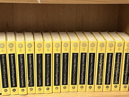 Illustrated World Encyclopedia  Volume 1 - 15 Complete Set 1972