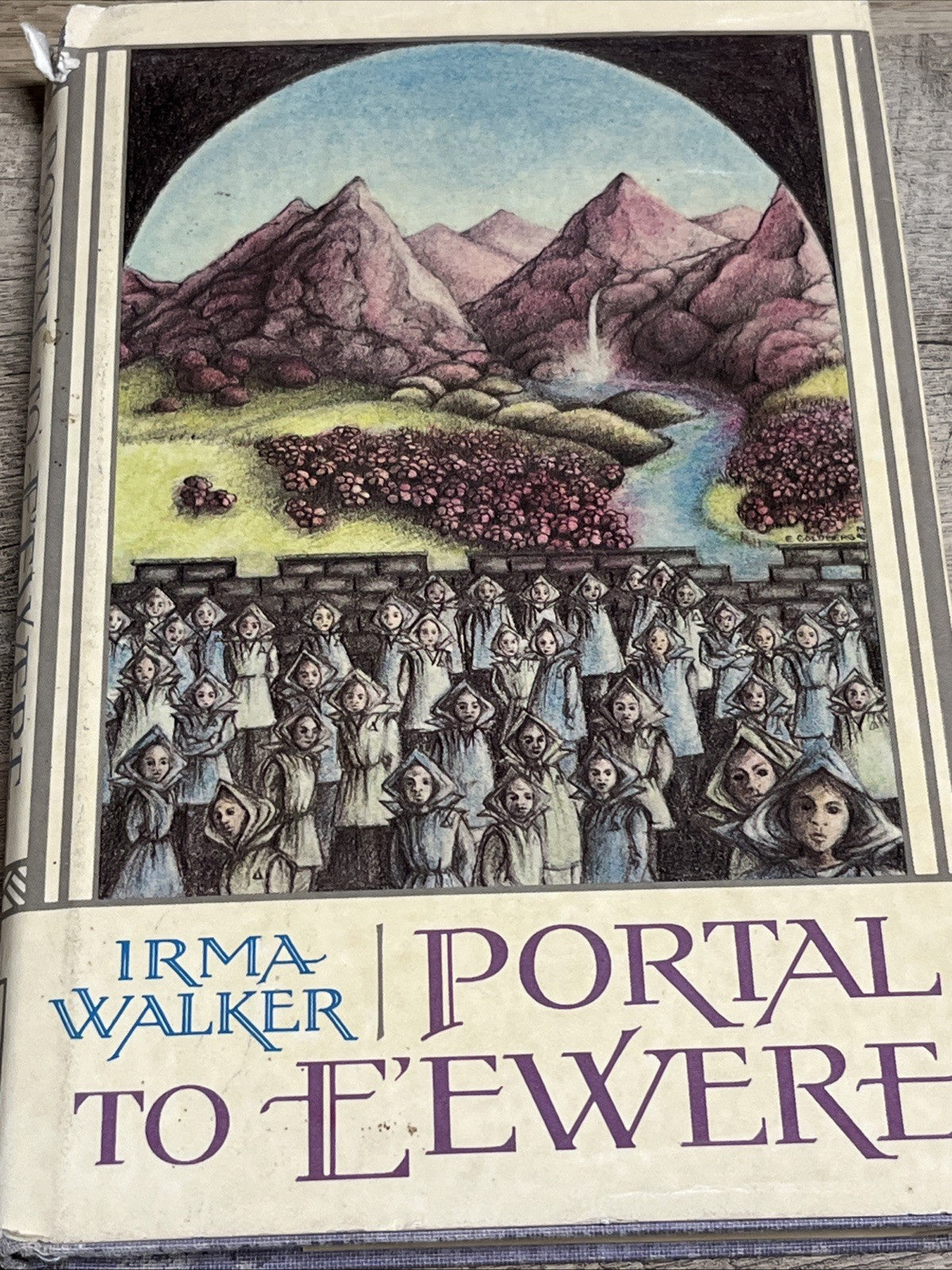 Portal to E'ewere Irma Walker, 1st edition 1983 Vintage Novel