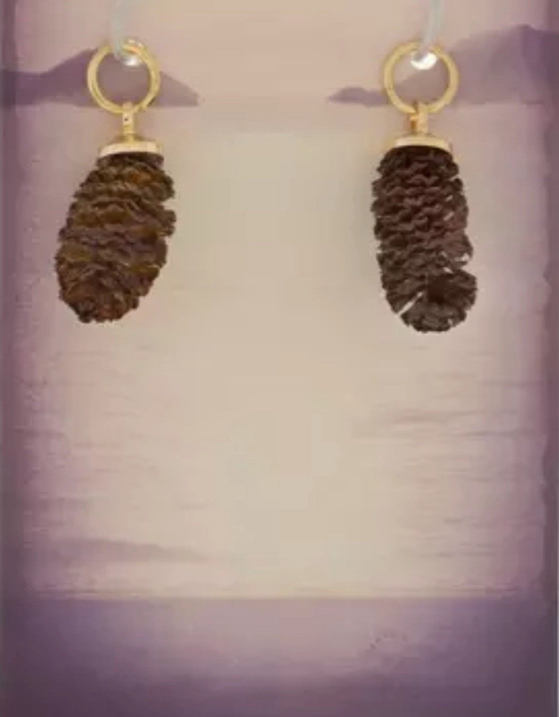 Pinecone Pendant Necklace No Chain