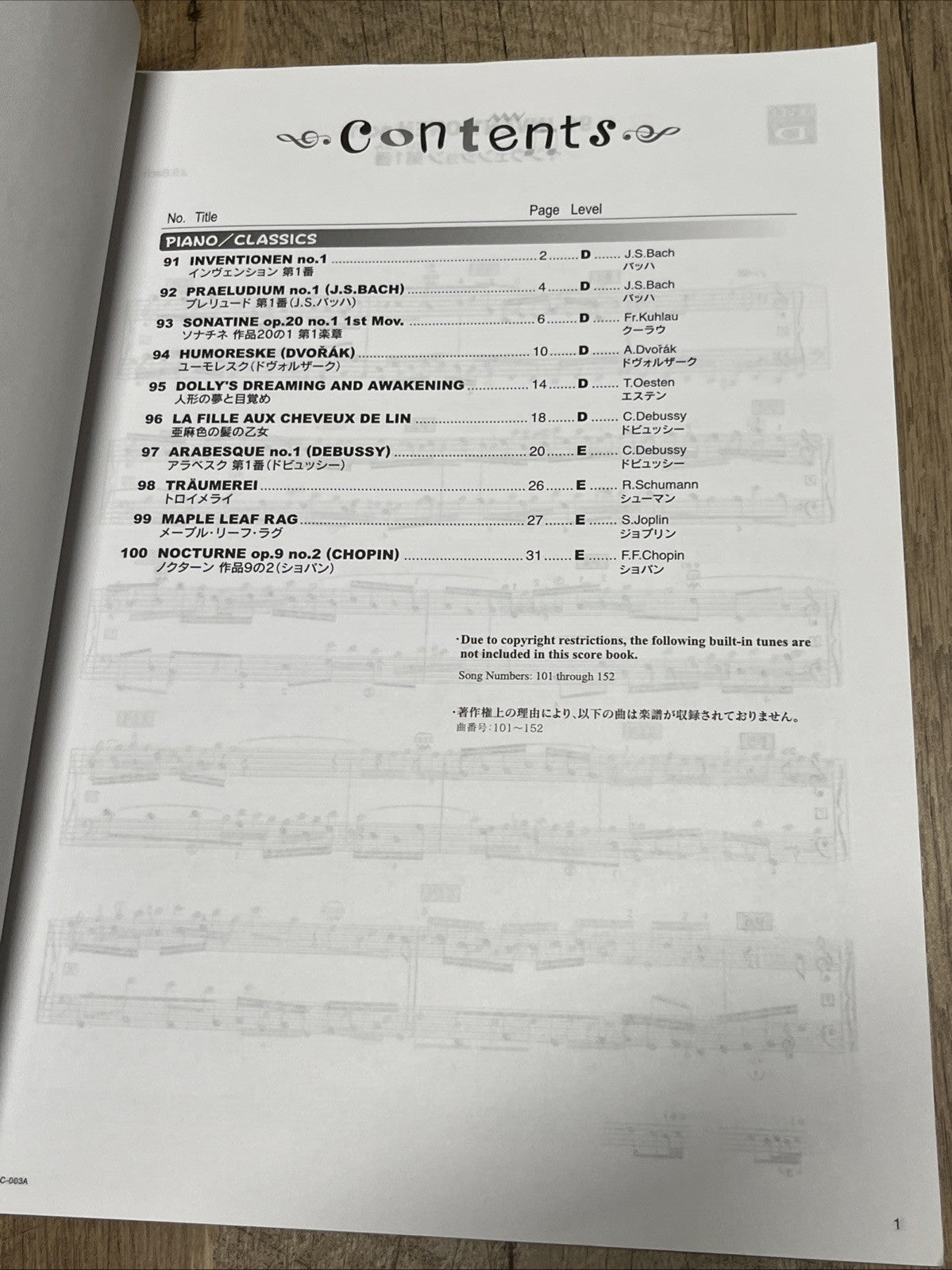 Song Book & Song Book 2  Casio Lot