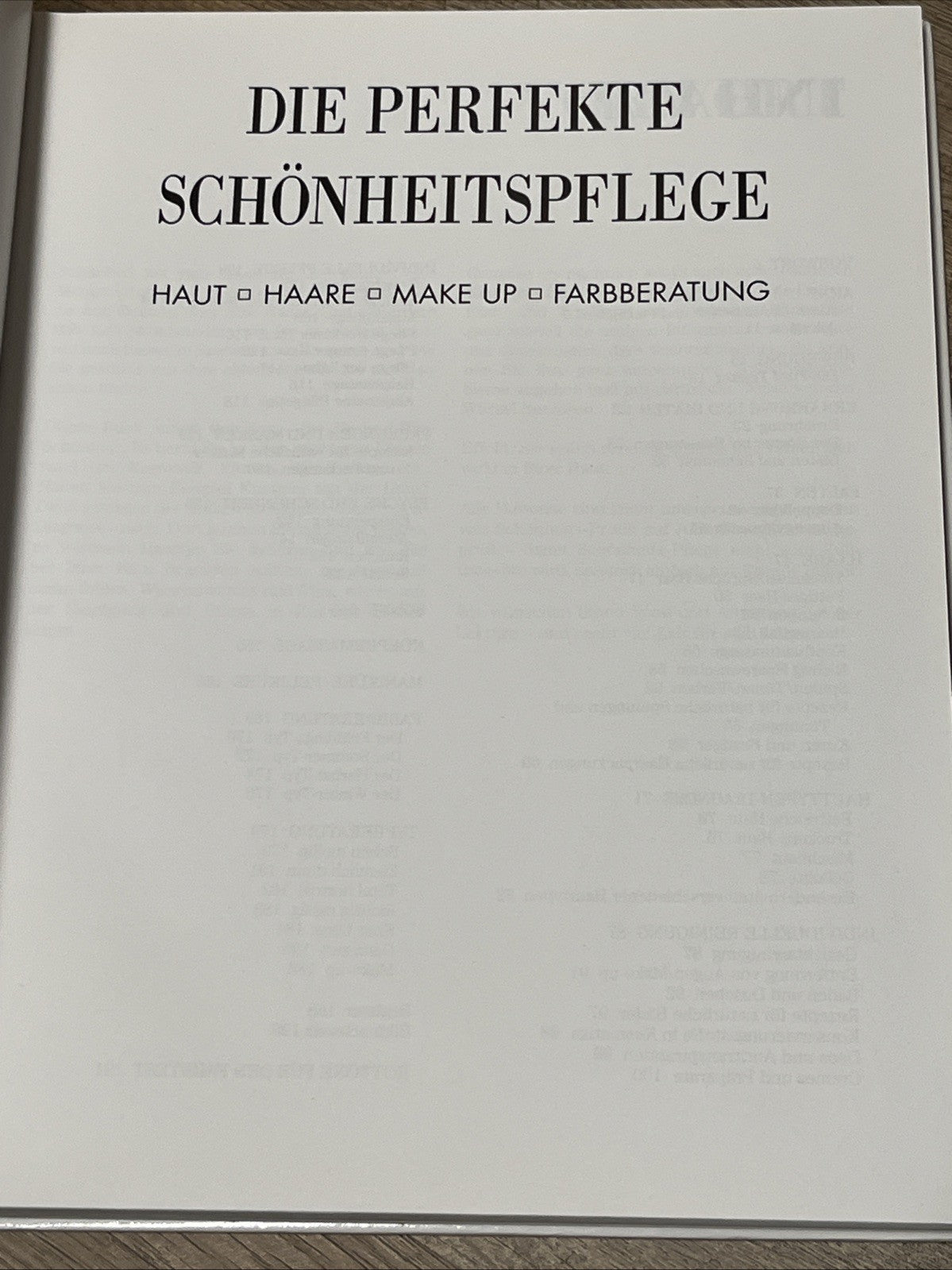 Die perfekte Schönheitspflege, aus dem Schloss Verlag