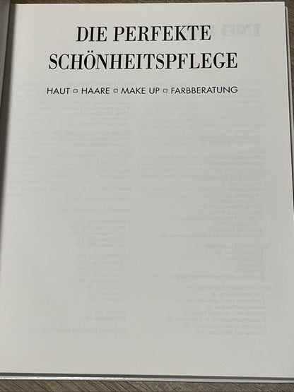 Die perfekte Schönheitspflege, aus dem Schloss Verlag