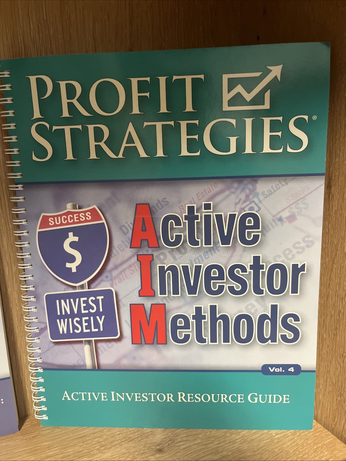Profit Strategies: Active Investor Methods. Home Study Course 4book + 6 DVD +8CD