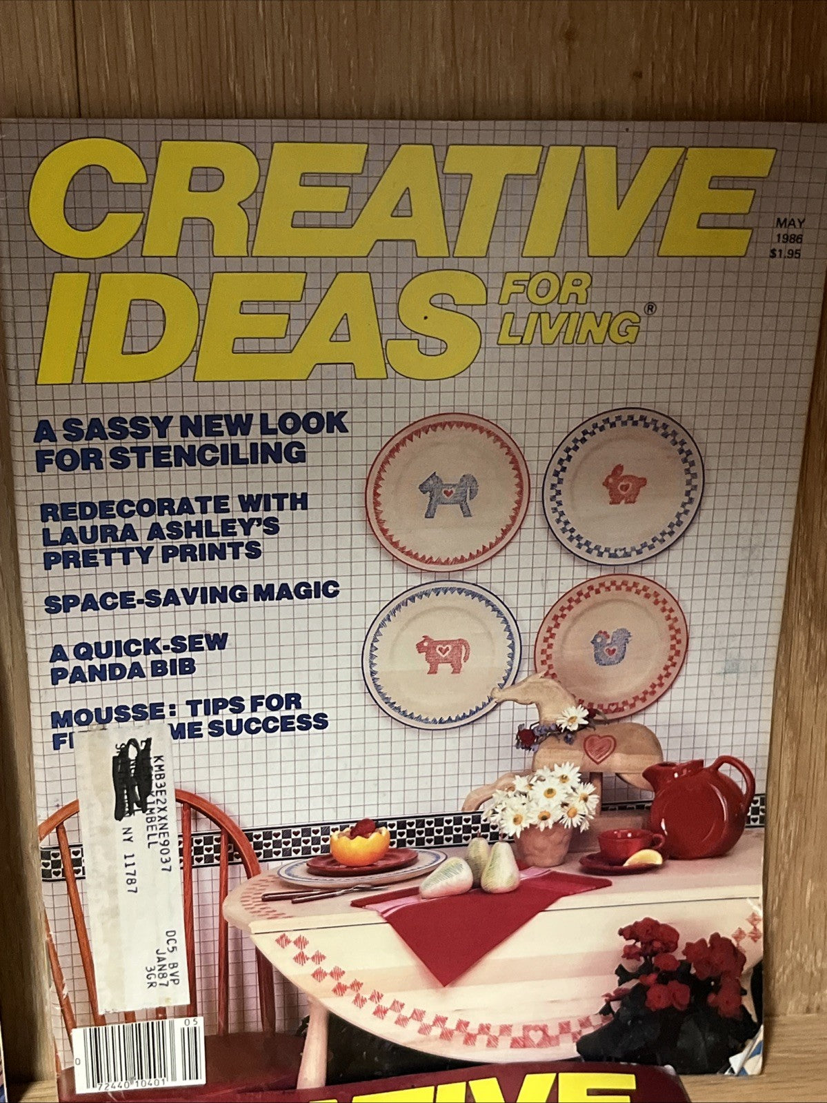 Lot of 5 Creative Ideas For Living Magazine1986/ 1988