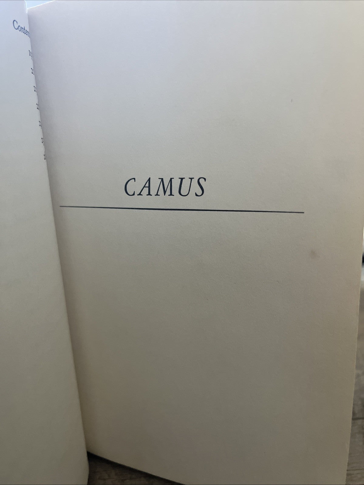 Germaine BREE / Camus 1959