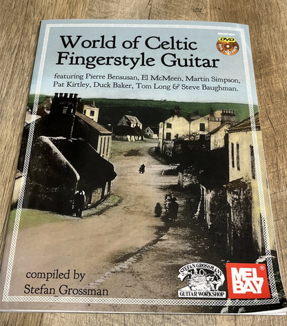 World of Celtic Fingerstyle Guitar Book & DVD Set by Stefan Grossman