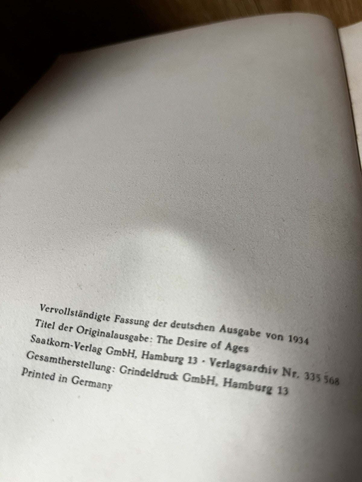 Das HeilWirkende Wort Ellen G White Von Der Leben Spendenden Kraft Jesu 1934 1st