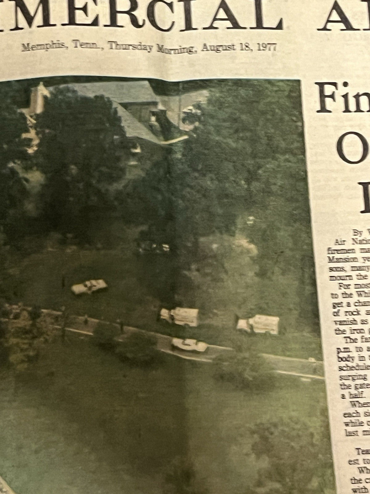 Elvis Presley Death Newspaper Memphis Press, 1977, AUG - 17, 18, 19, 21, 25 & 26