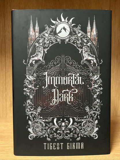 Immortal Dark SIGNED by Tigest Girma - Owlcrate 1st Printing Fine Hardcover