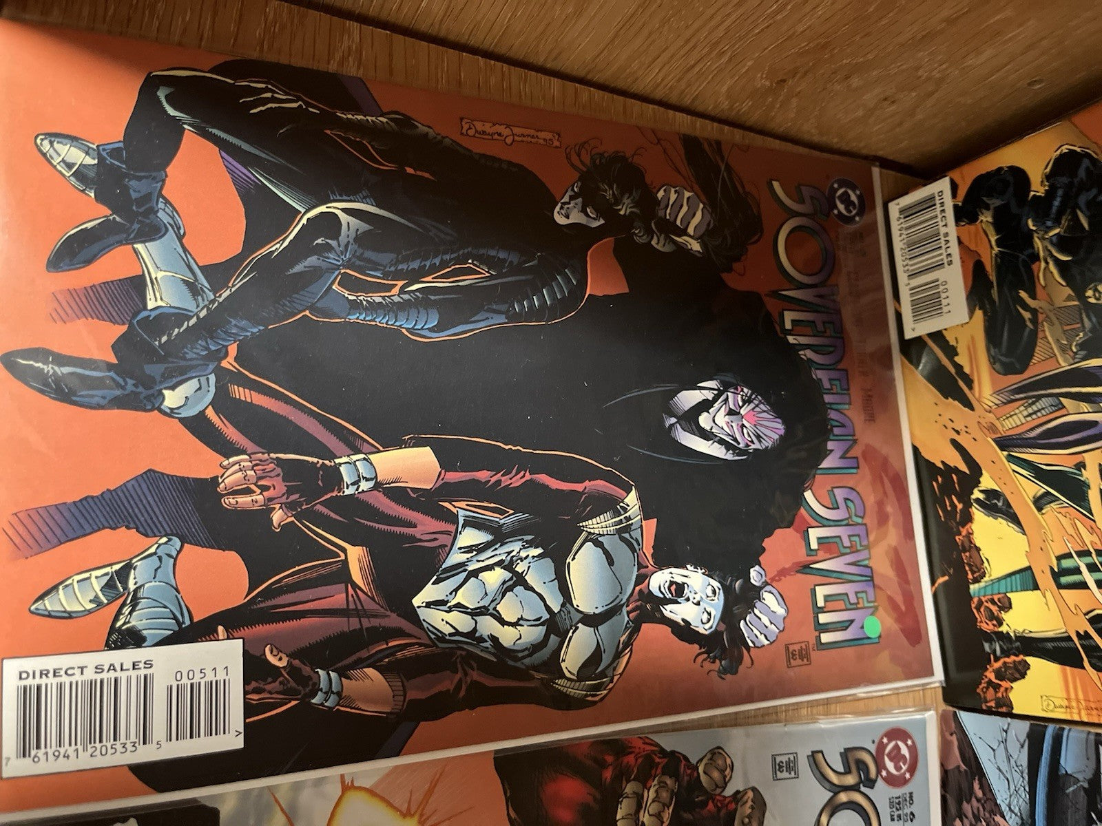 Lot of 11 Sovereign Seven #1 to #8 & #23#28 #29 DC Comic Books Chris Claremont