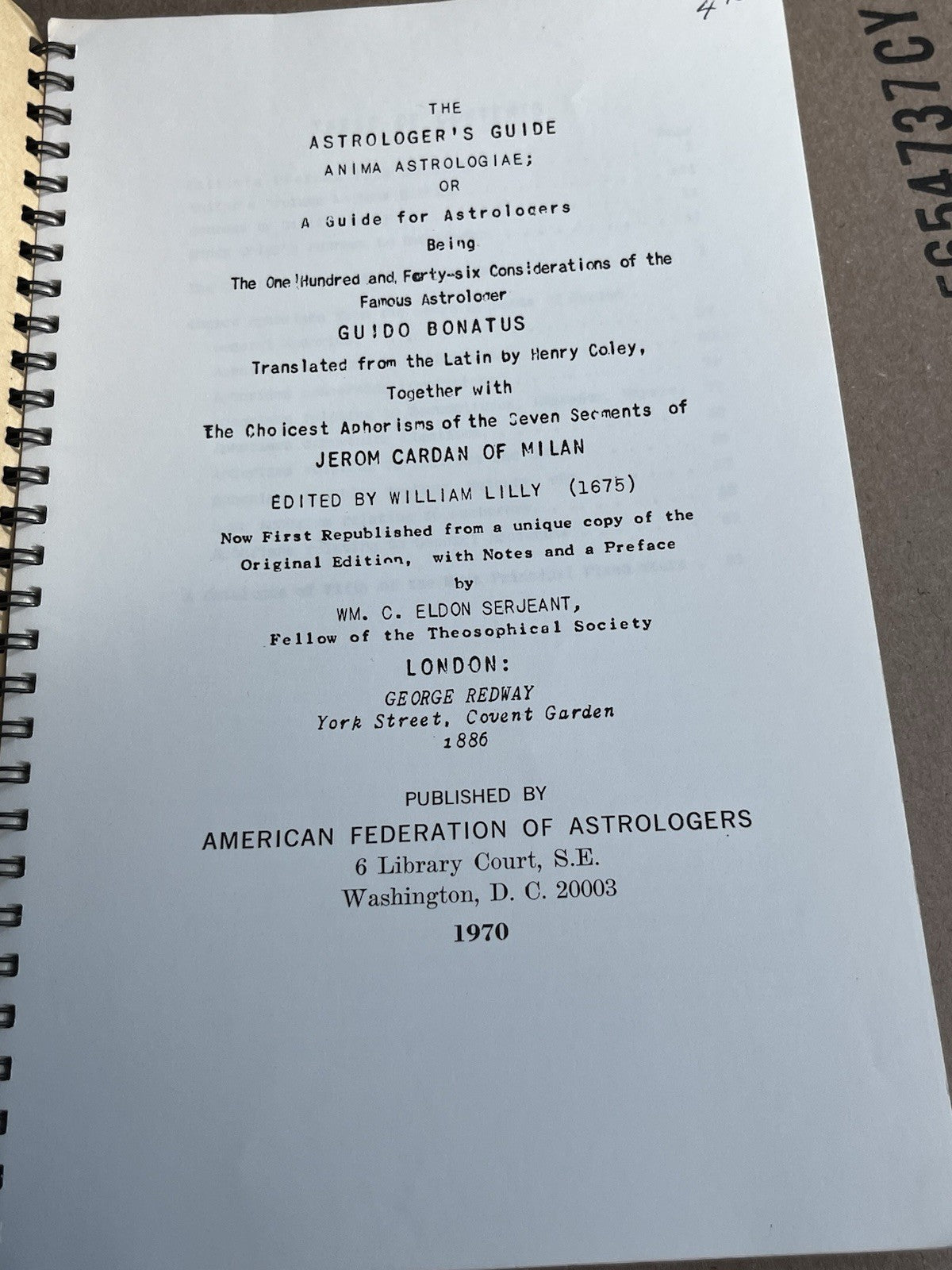 The Astrologer's Guide : astrological basics, chart interpretation & Prediction
