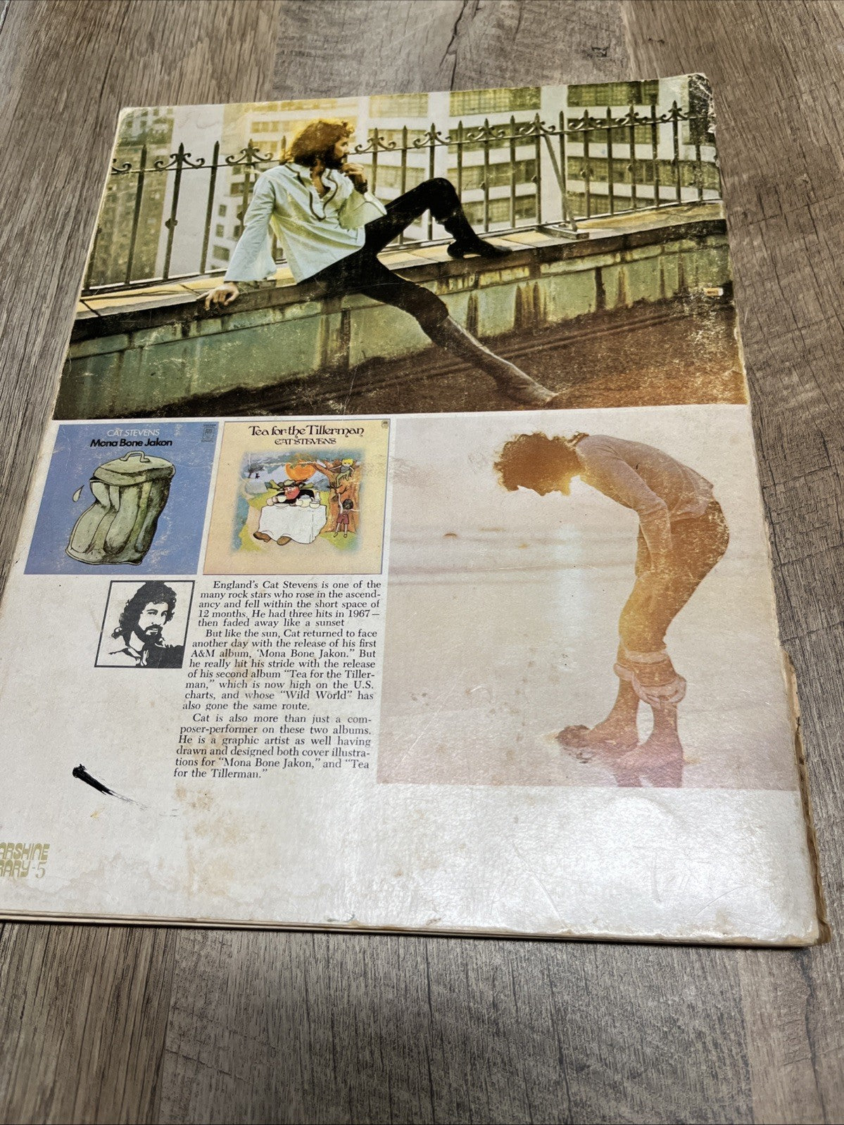 CAT STEVENS PIANO/VOCAL/GUITAR SONG BOOK 1970