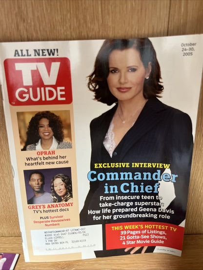 2000's Lot Of 15 TV Guide Magazines