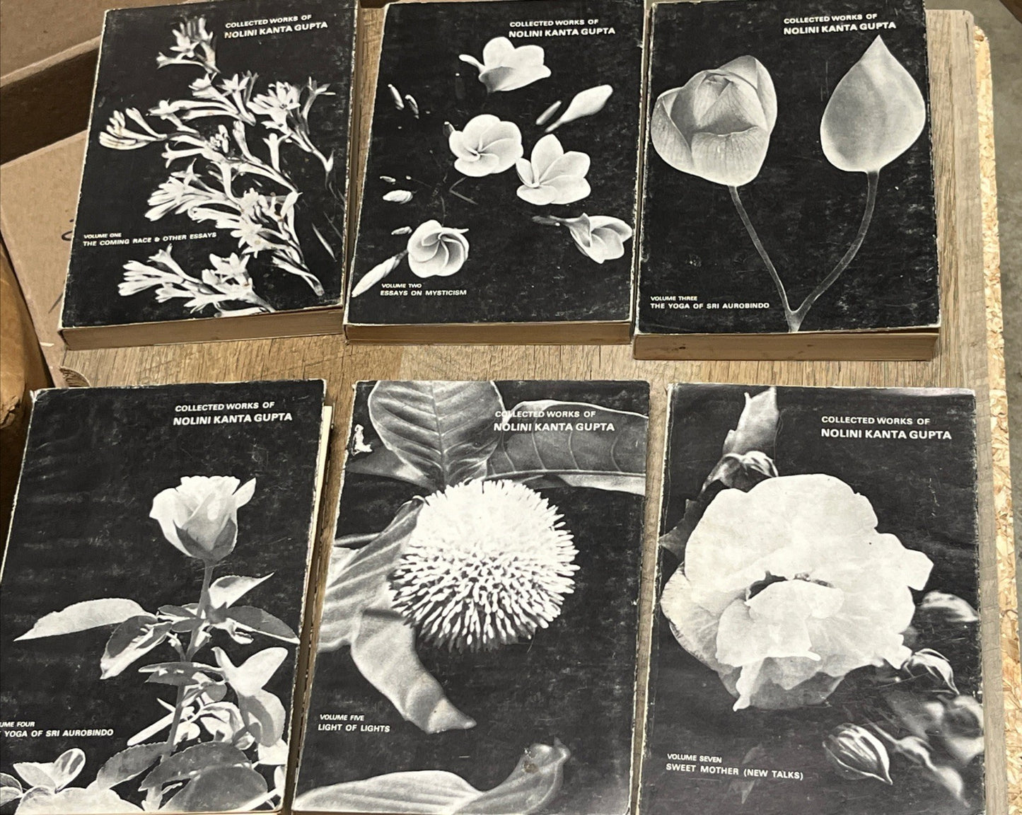Collected Works of Nolini Kanta Gupta Vol. 1 - 5 and Vol 7 ( See Discription )