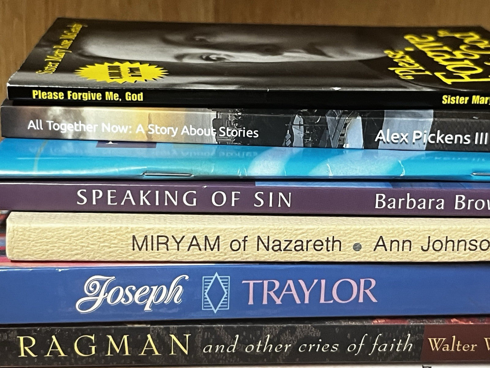 Christian Book Lot of 5Lbs Religion Book 9 RANDOM MIX