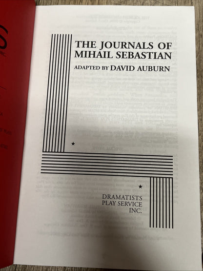 dramatists play service lot By Robert Anderson & David Auburn 1968-2004