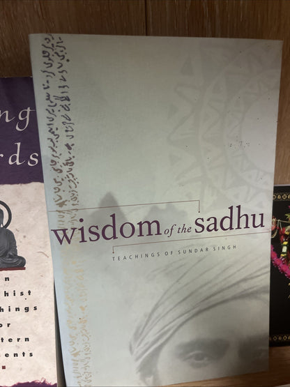 Books on Mysticism & Spirituality, lot of 8, Sadhu, Sai Baba, Hindu Mysticism