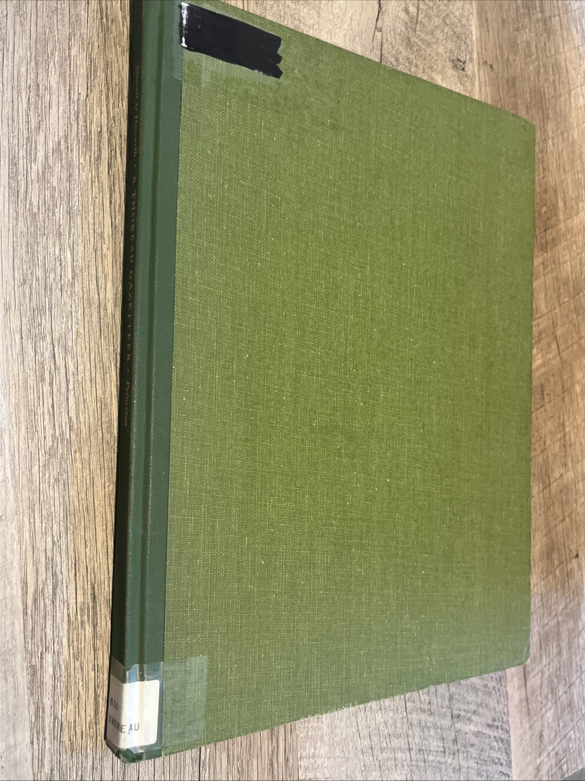 ROBERT F STOWELL / A Thoreau gazetteer Edited by William L Howarth 1st ed 1970