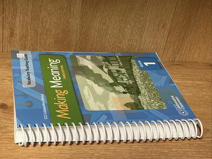 Making Meaning, Third Edition, Vocabulary Teaching Guide, Grade 1 by...