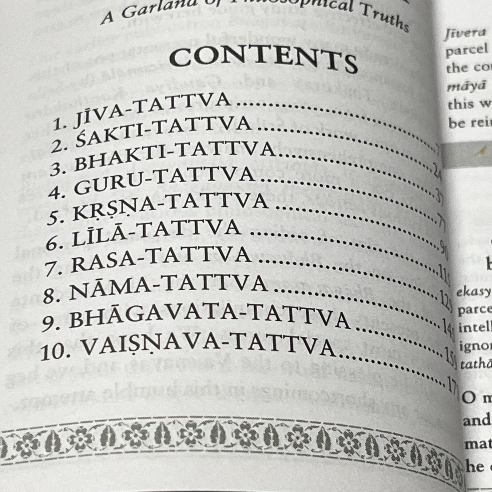 Bhagavata Tattavamala - A Garland of Philosophical Truths