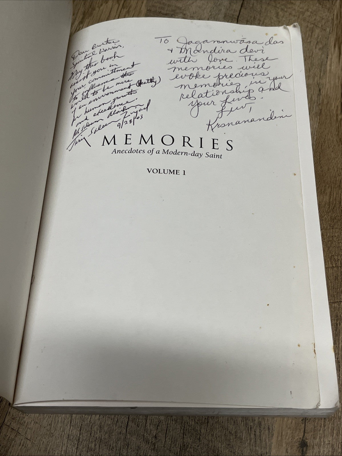 Memories Anecdotes of a Modern-Day Saint Swami Prabhupada Vol. 1
